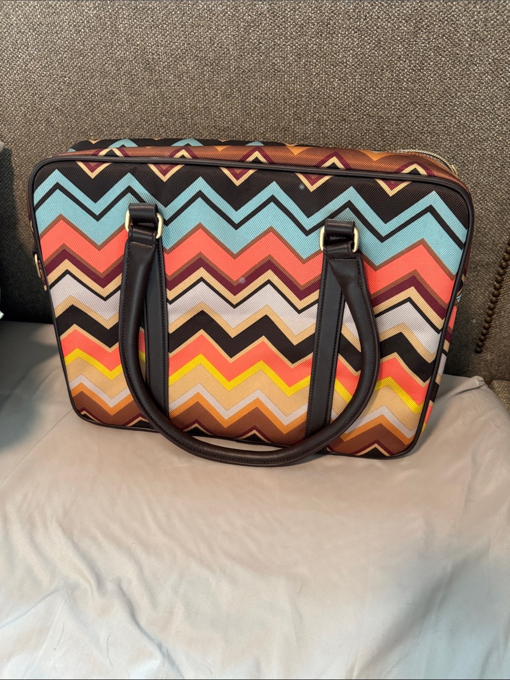 Chevron Pattern Multicolor Women’s Tote Bag
